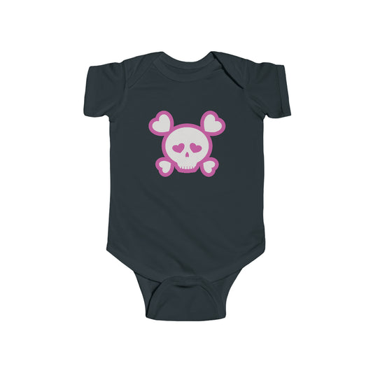 Cute Skull Infant Fine Jersey Bodysuit
