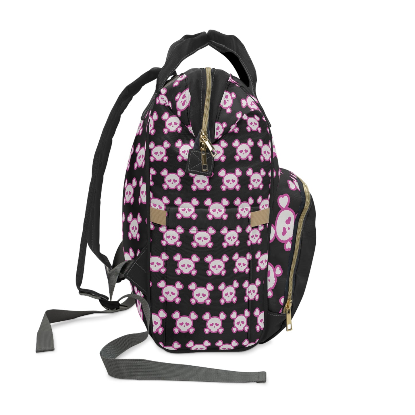 Cute Skull Multifunctional Diaper Backpack