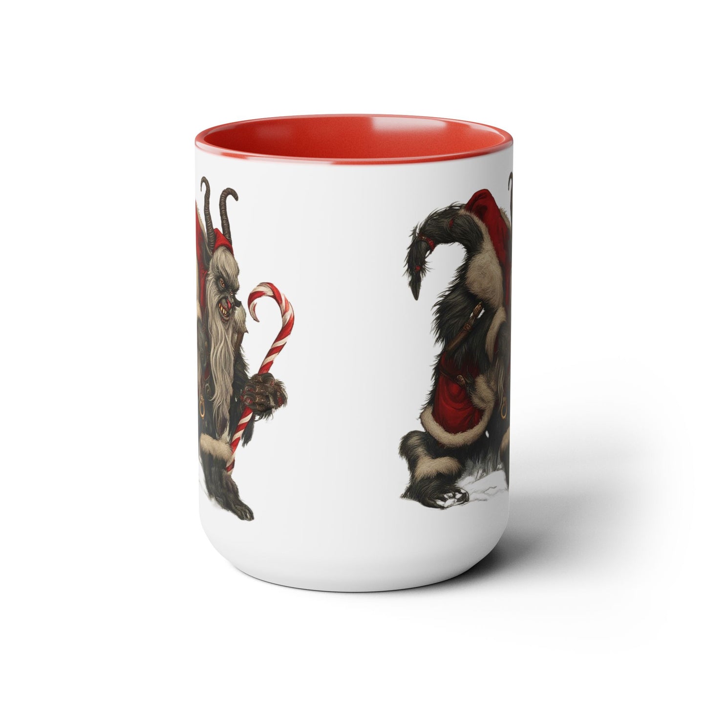 Krampus Two-Tone Coffee Mugs, 15oz