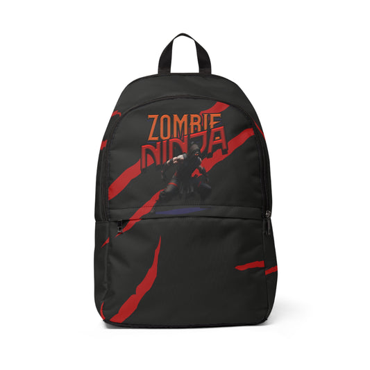 Zombie Ninja Unisex Fabric Backpack