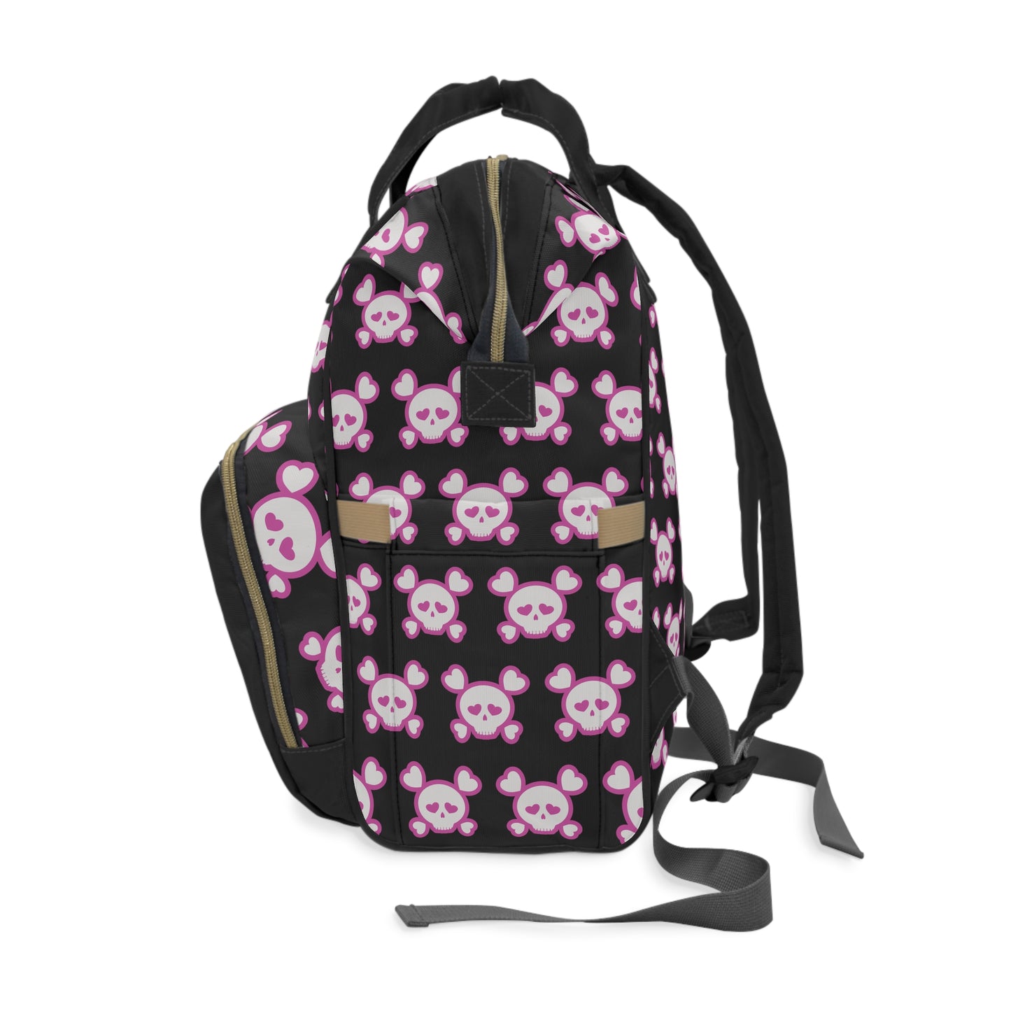 Cute Skull Multifunctional Diaper Backpack