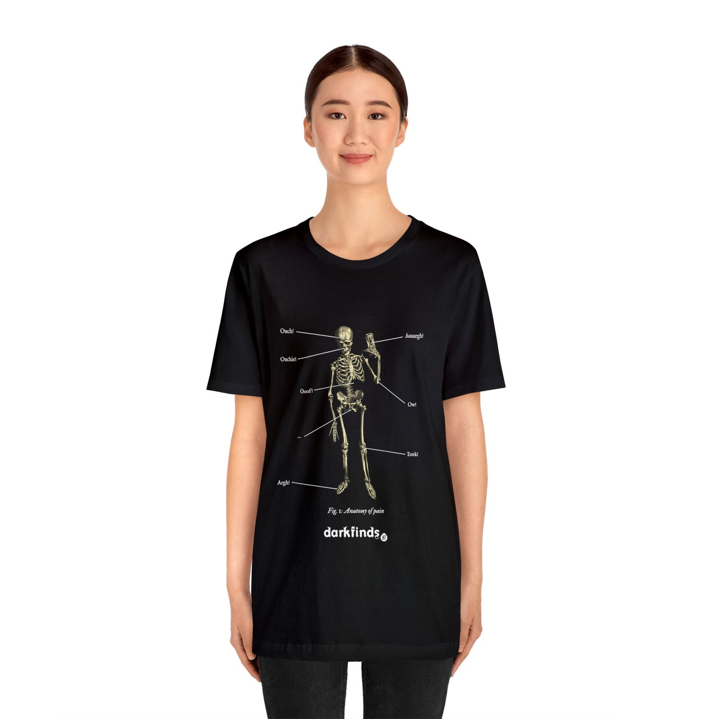 Anatomy of pain Unisex Jersey Short Sleeve Tee
