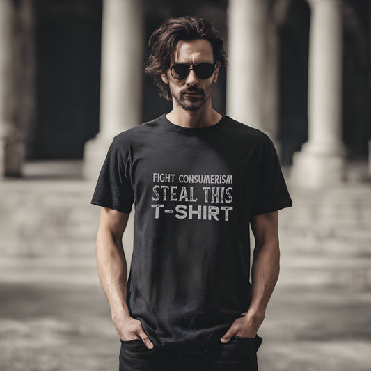 Steal This T-Shirt stonewash full cotton premium t-shirt